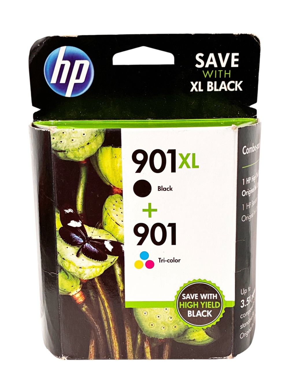 901 BLACK & COLOR ink jet HP - printer Officejet NEW